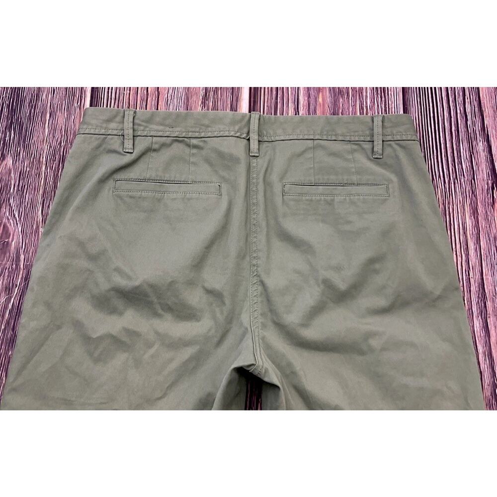 Talbots Green Relaxed Chino Skinny Pants Womens Size 8 Stretch